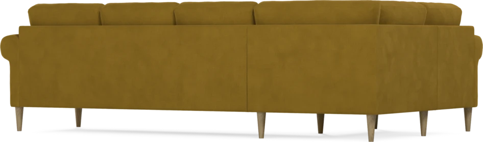 Eden - Hörnsoffa, 1+3-sits - Gul