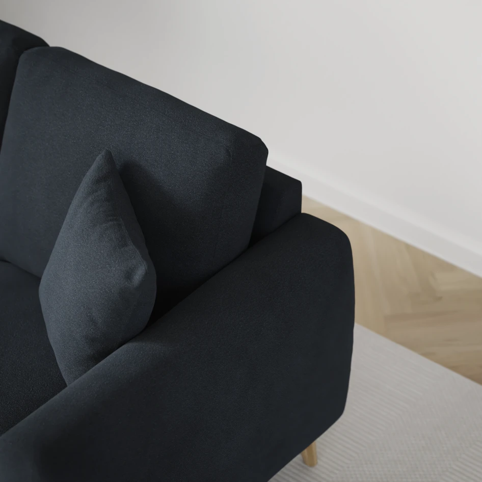 Eden - 3-sits soffa - Blå