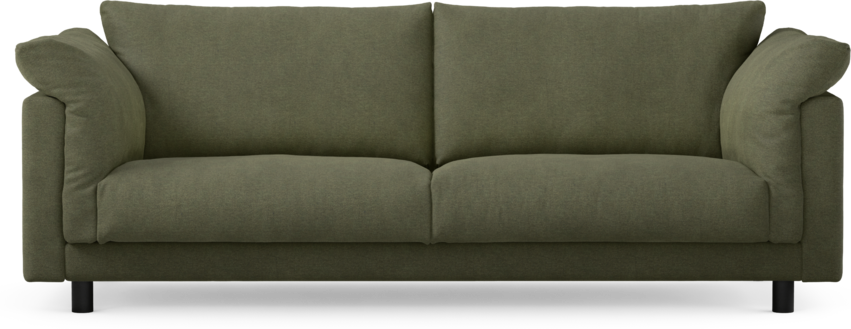 Cherrie - 3-sits soffa, fast klädsel - Grön