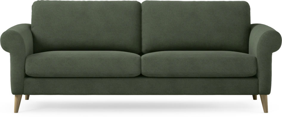 Bridge - 3-sits soffa - Grön