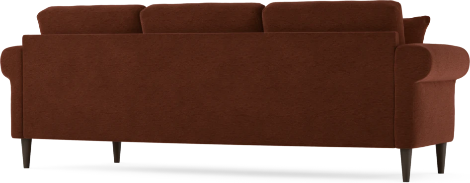 Eden - 3-sits soffa svängd - Orange