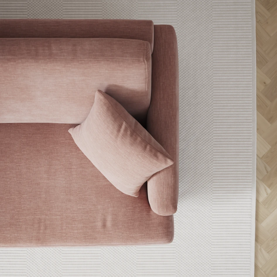 Harpsund - Bäddsoffa 3-sits - Rosa