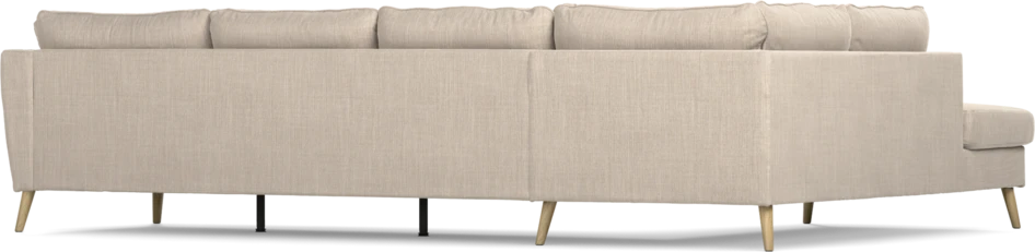 County - 3-sits soffa med divan vänster - Beige