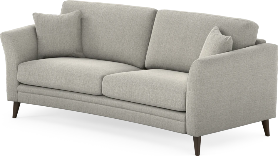 Eden - 2,5-sits soffa svängd - Grå