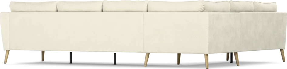 County - Hörnsoffa, 2+3-sits - Vit