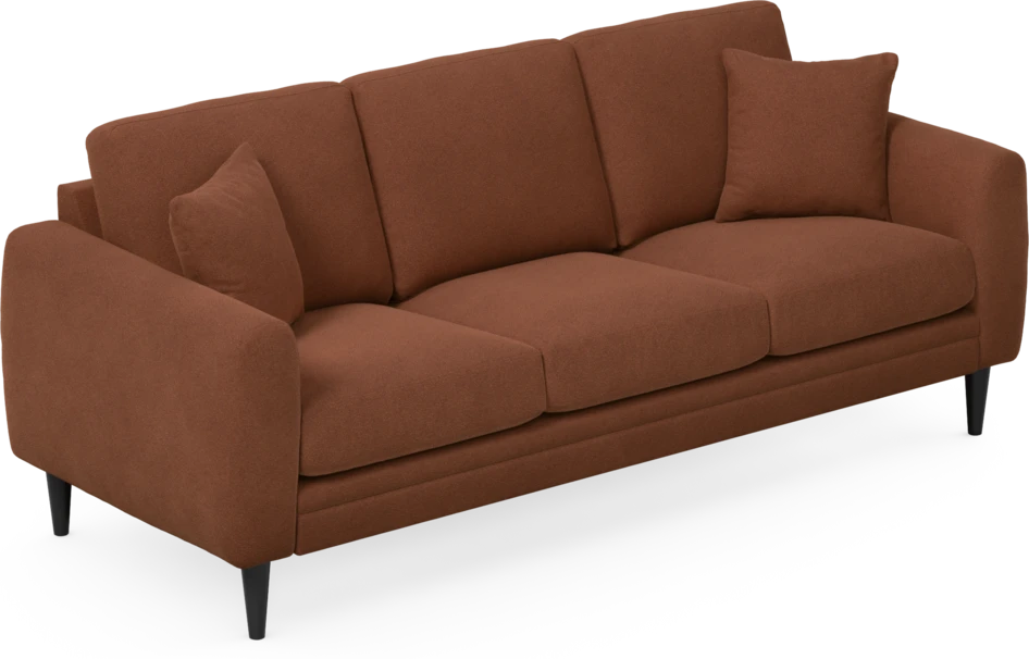 Eden - 3-sits soffa - Orange
