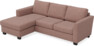 Friday - 3-sits soffa med schäslong vänster - Rosa