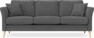 Eden - 3-sits soffa - Svart