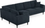 Eden - Hörnsoffa, 1+3-sits - Blå