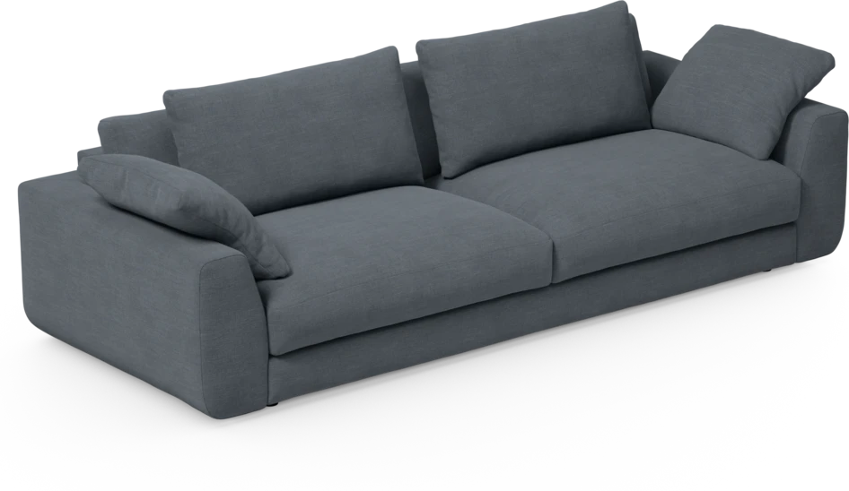 Amie - 4-sits soffa - Blå