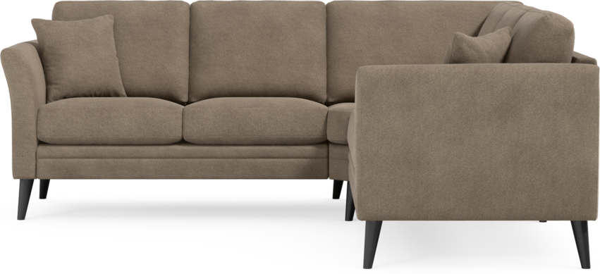 Eden - Hörnsoffa, 2+2-sits - Brun