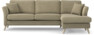 Eden - 2,5-sits soffa med schäslong - Beige