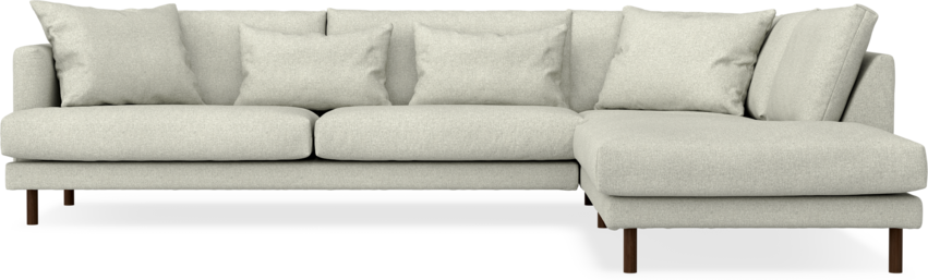 Harper - 3-sits soffa med divan höger - Beige