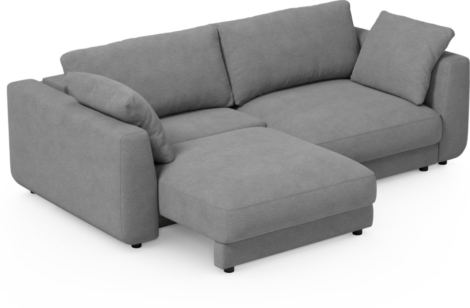 Amie - Bäddsoffa 3-sits - Grå