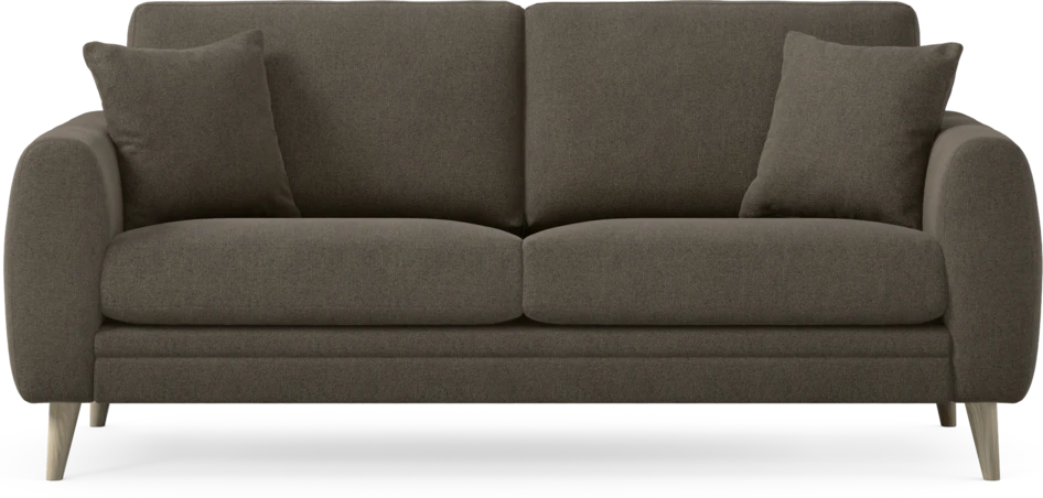 Eden - 2,5-sits soffa - Brun