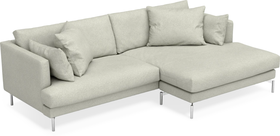 Harper - 4-sits med schäslong XL höger - Beige