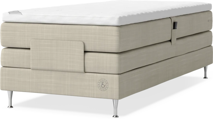 Cape Farewell, Ställbar säng med bäddmadrass och sängben