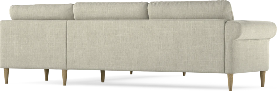 Bridge - Hörnsoffa, 3+3-sits - Beige