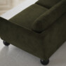 Madison Lux - 2-sits soffa med schäslong vänster - Grön