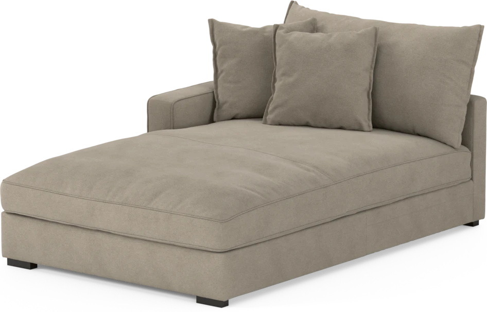 Rossi - Schäslong vänster - Beige
