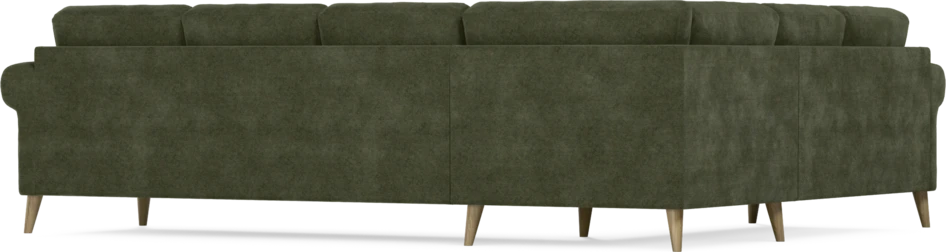 Eden - Hörnsoffa, 2+3-sits - Grön