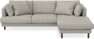 Harper - 4-sits med schäslong höger  - Beige