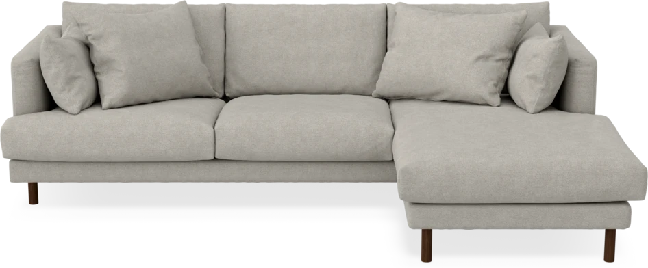 Harper - 4-sits med schäslong höger  - Beige