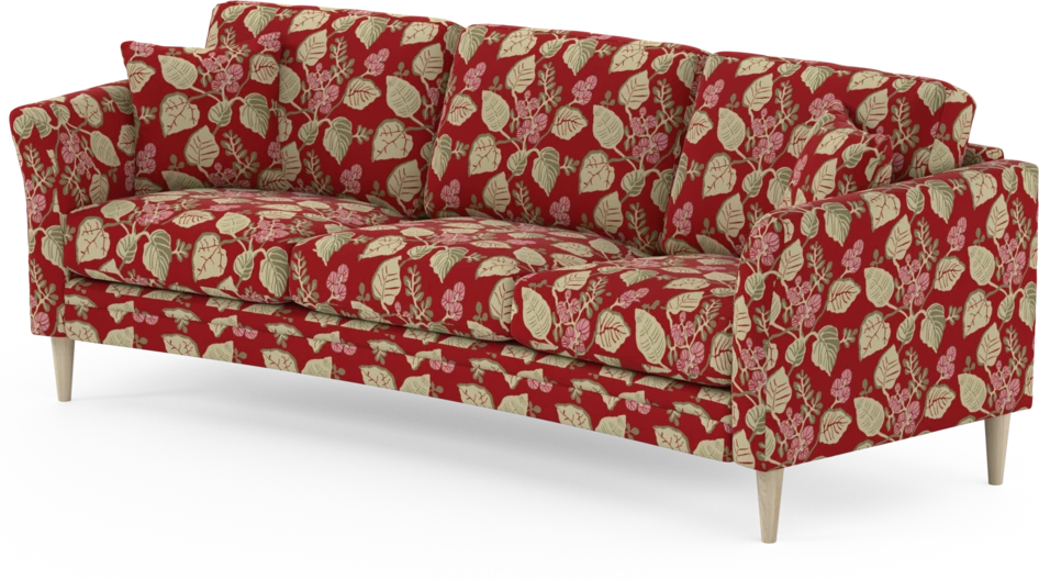 Eden - 3-sits soffa svängd - Flerfärgad