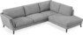 Madison Lux - 3-sits soffa med divan höger - Vit