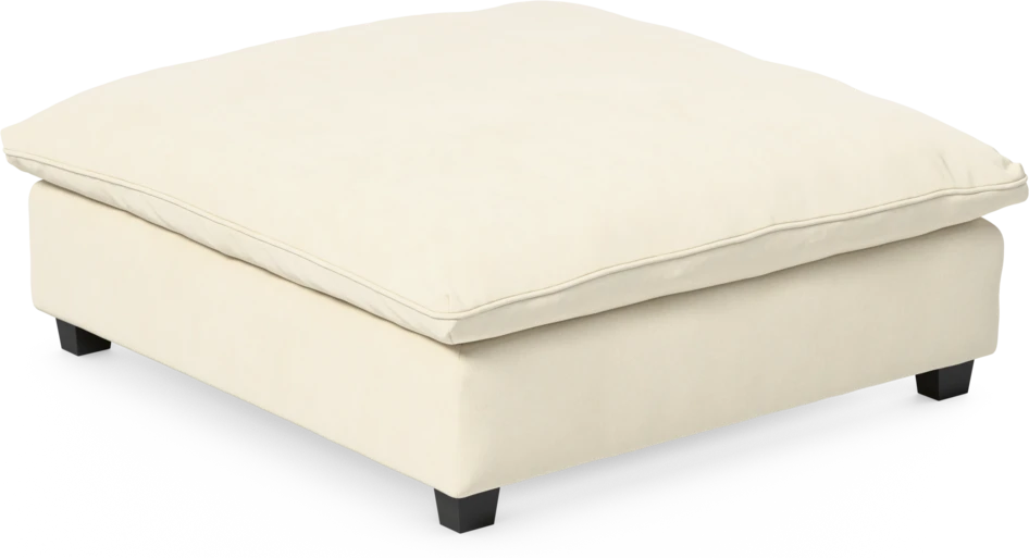 Bellora - Fotpall 105 - Vit
