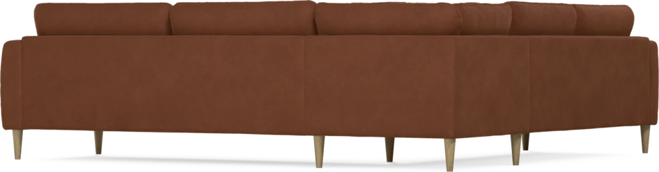 Bridge - Hörnsoffa, 2+3-sits - Orange