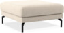 Willow - Fotpall, fast klädsel - Beige