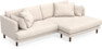 Harper - 4-sits med schäslong XL höger - Beige