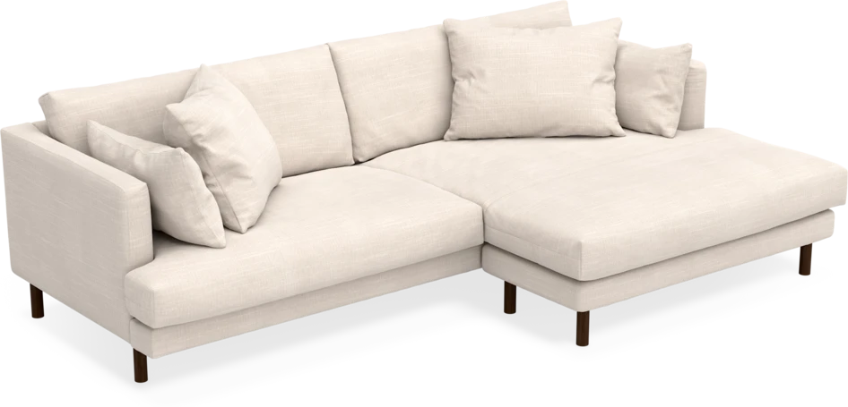 Harper - 4-sits med schäslong XL höger - Beige