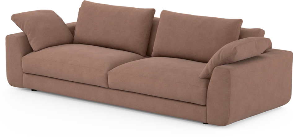 Amie - 4-sits soffa - Rosa