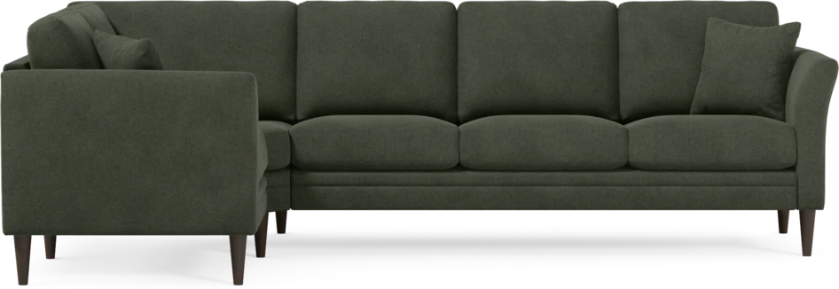 Eden - Hörnsoffa, 1+3-sits - Grön