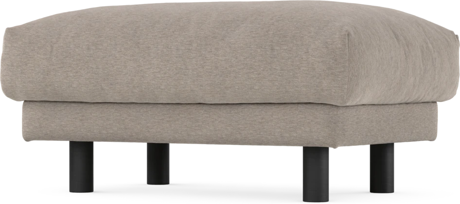 Cherrie - Fotpall 110, fast klädsel - Beige