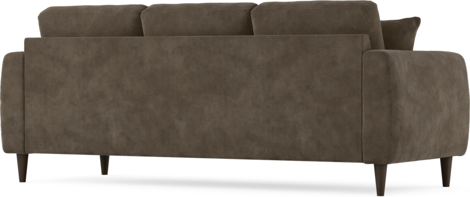 Eden - 3-sits soffa - Brun