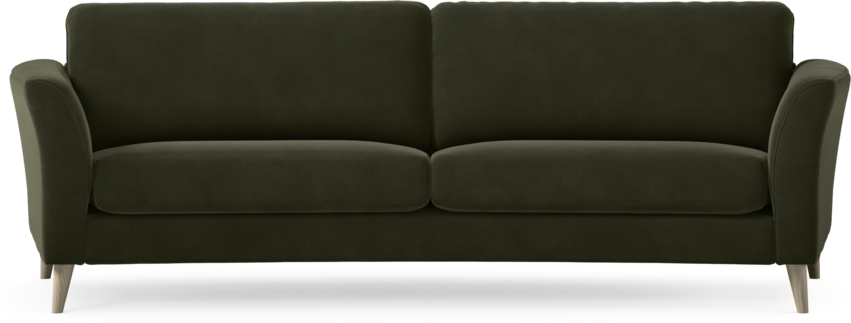 Bridge - 3-sits soffa svängd - Grön
