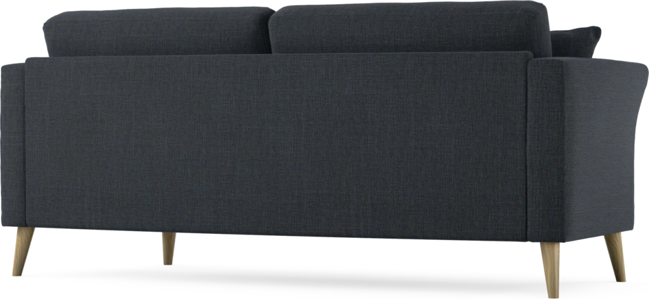 Eden - 2,5-sits soffa svängd - Blå