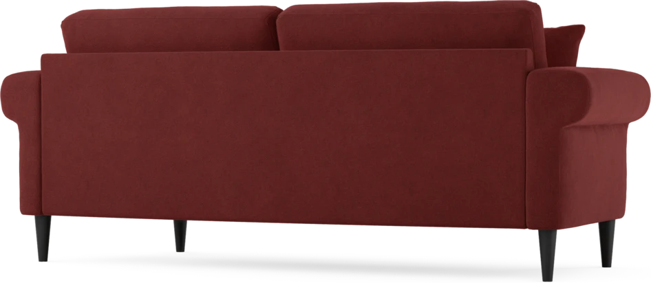 Eden - 2,5-sits soffa svängd - Röd