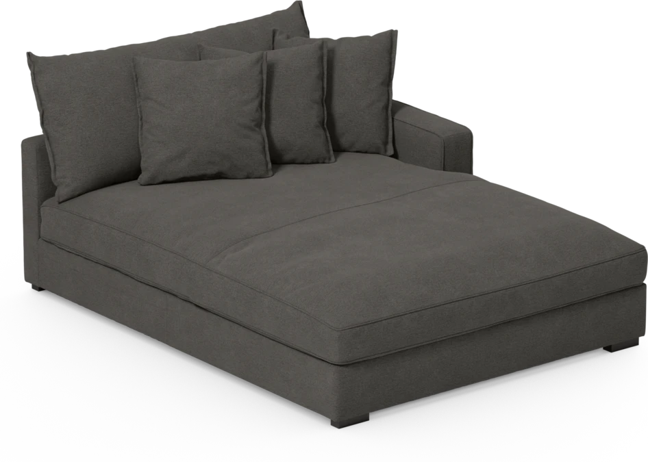 Rossi - Schäslong XL höger - Brun