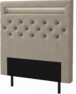 New York led - Sänggavel, 90-210 cm - Beige