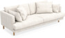 Harper - 3-sits soffa - Vit