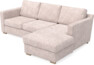 Friday - 3-sits soffa med schäslong höger - Rosa