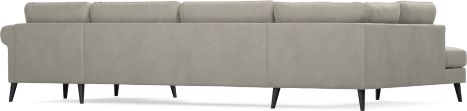Bridge - 3-sits soffa med divan vänster och schäslong höger - Grå