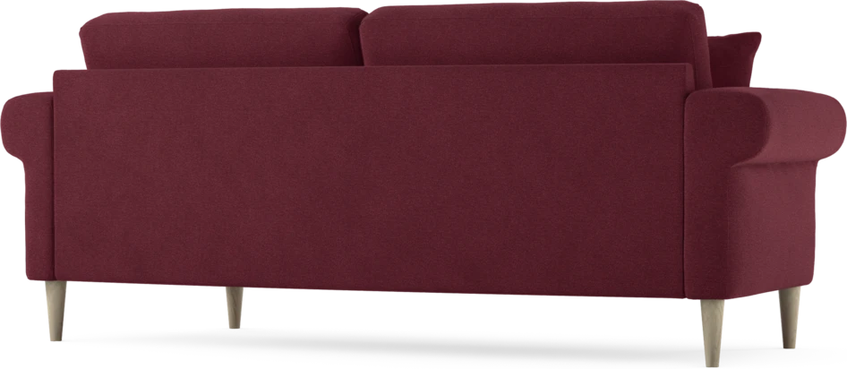 Eden - 2,5-sits soffa svängd - Röd