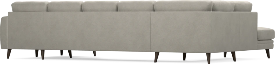 Eden - 3-sits soffa med divan vänster och schäslong höger - Grå