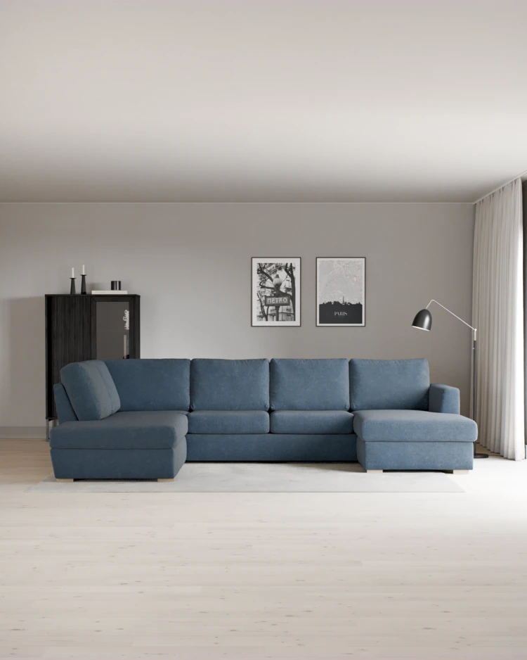 Friday - 3-sits soffa med divan vänster och schäslong höger - inspiration