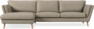 Madison Lux - 3-sits soffa med schäslong vänster - Beige